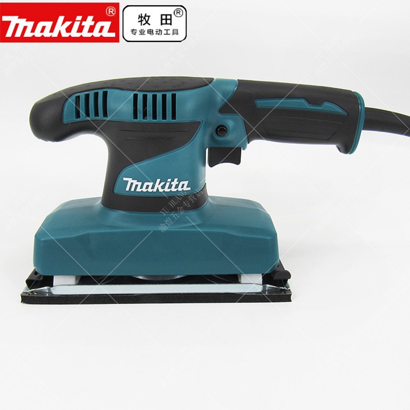 日本makita牧田1/2寸方型砂光机电动砂纸打磨机木工木材打垒德株