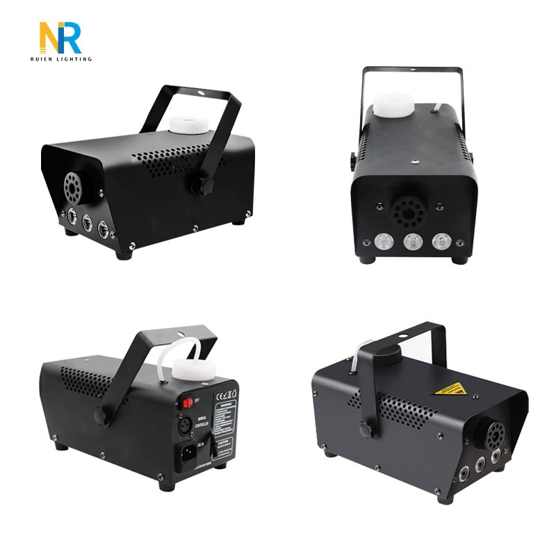 400w stage smoke machine small portable KTV wedding bar smoke sprayer dry ice secret room escape light