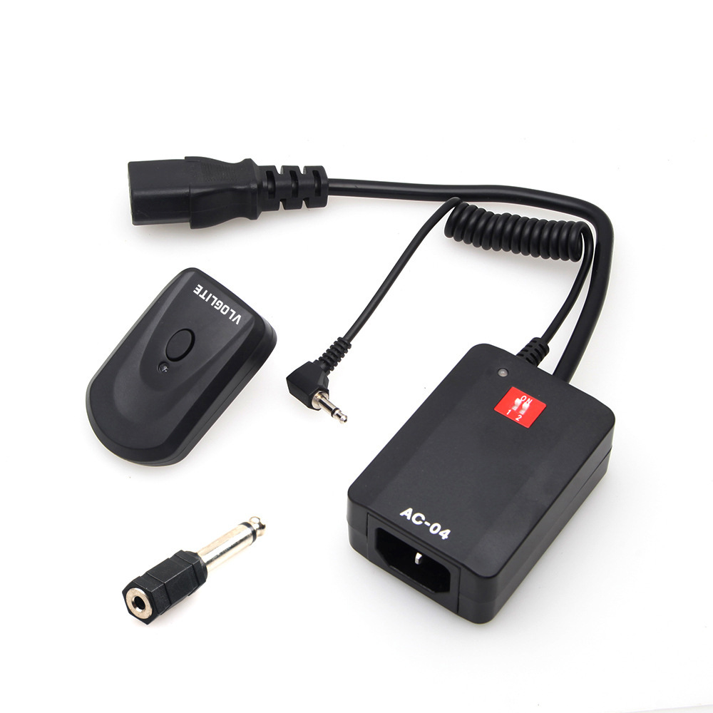 影室引闪器AC-04影棚摄影灯无线触发器多通道引爆器 神牛金贝通用