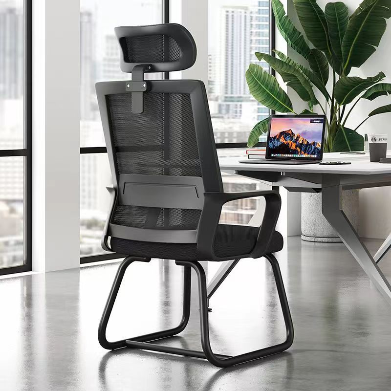 블랙 프레임 블랙 그물 + 3D 머리 받침