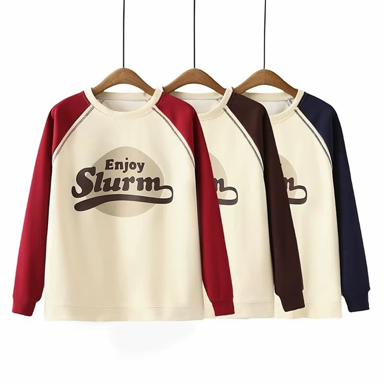 2024 Весна Новый Плюс Размер Женская одежда 200 кг Толстая сестра Повседневная универсальная подборка цветов с принтом и круглым вырезом свитер 8960