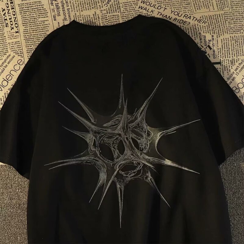 Short-sleeved T-shirt Men's Casual Korean Style Teenager 2024 Spring and Summer New Simple Printed Round Neck Top Short-sleeved T-shirt Men's Casual Korean Style Teenager 2024 Spring and Summer New Simple Printed Round Neck Top
