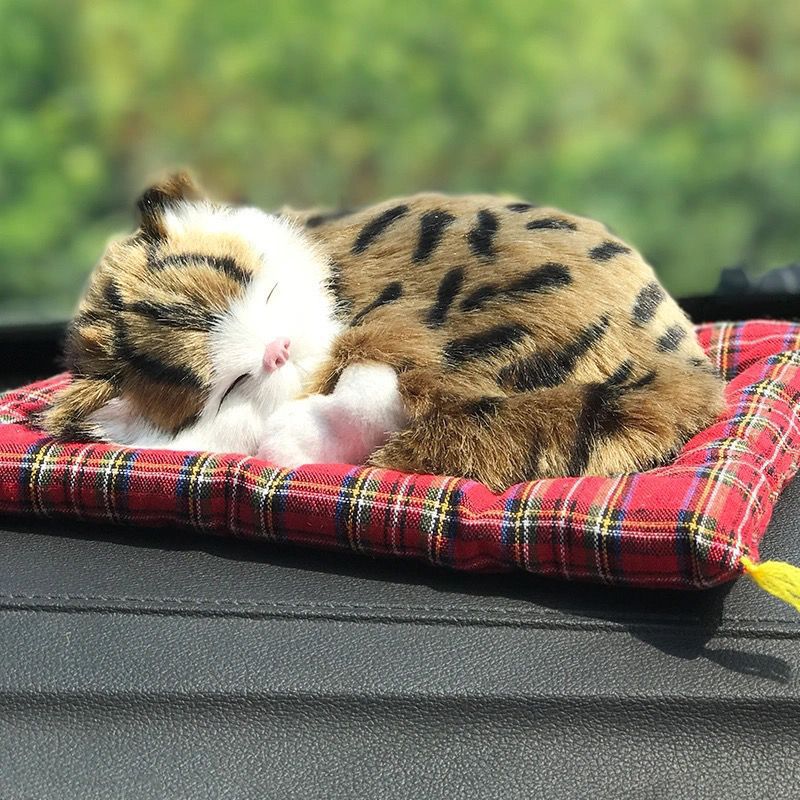 automóviles interiores de automóviles adornos para gatos carbón de bambú interior de automóviles artículos de decoración para perros creativos hechos a mano nuevos automóviles de eliminación de formaldehído