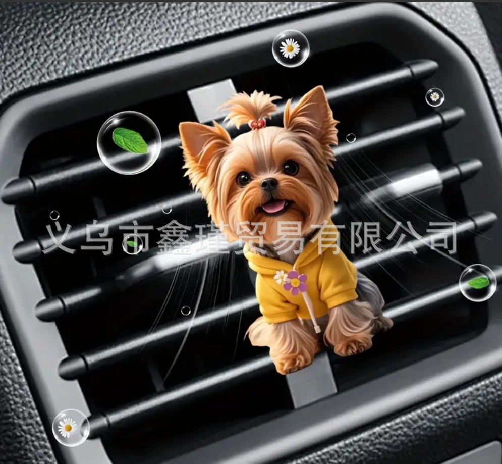 Comercio exterior transfronterizo suéter gatito productos acabados ventilador clips decoración de automóviles perfume adorable acrílico decoración impermeable image 38