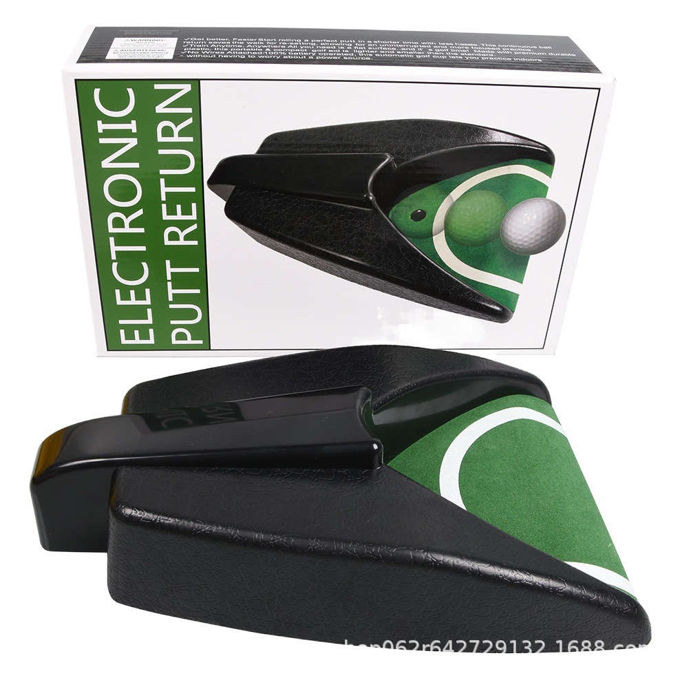 Venta caliente transfronteriza pelota de golf Dispositivo de devolución de bola automática de devolución de bola de inducción eléctrica Dispositivo de retorno de empuje Barra de entrenamiento