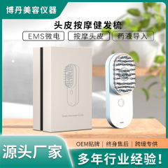 上薬櫛育毛液頭皮導入頭皮振動マッサージ健髪櫛emsマイクロ電気美容器oemカスタム