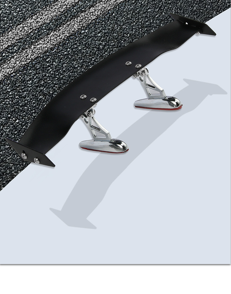 Suitable for Car Rear Wing Modification, Mini Rear Wing, Creative Personalized Decoration, Electric Vehicle, Motorcycle, Carbon Fiber Universal