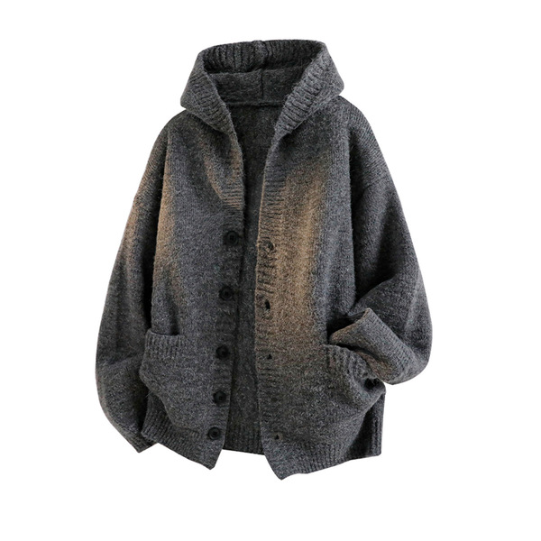 knitted hoody