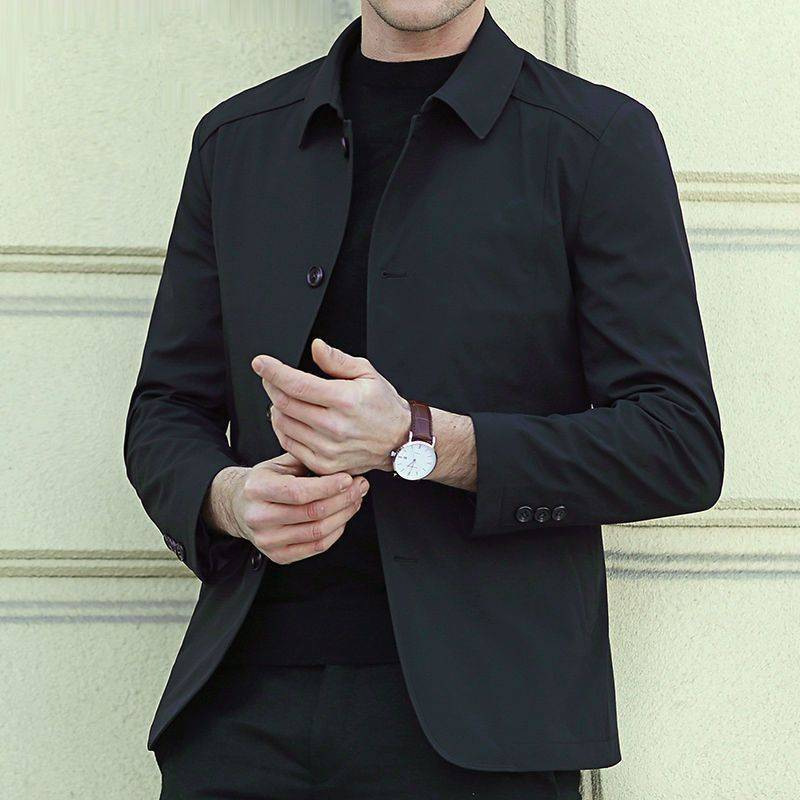 High-End Men's Jacket Similar to the Pickup Truck Style, Spring and Autumn Business Casual Lapel Button-Up Top for Middle-Aged and Elderly, Available for Dropshipping High-End Men's Jacket Similar to the Pickup Truck Style, Spring and Autumn Business Casual Lapel Button-Up Top for Middle-Aged and Elderly, Available for Dropshipping