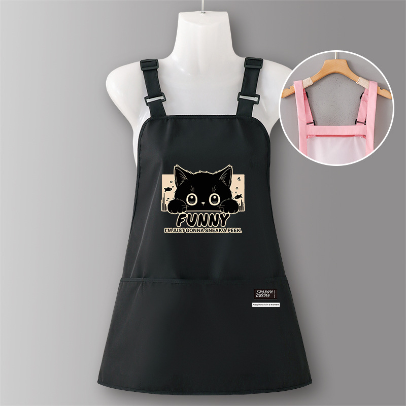 Delantal pequeño, a prueba de aceite, a prueba de agua, horneado, cocina, hogar, 2025, nuevo adulto joven, taller de fábrica masculino