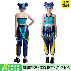 跨境万圣节猎魔女团佐伊cos服高配还原配饰成人儿童cosplay演出服