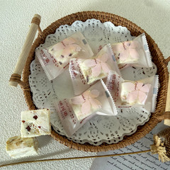 Xiangshan Garden Cherry Blossom Snowflake Crisp & Roshogurt 500g Leisure Snacks Wedding & Marriage Celebration Candy Handout Gift 35 Pieces