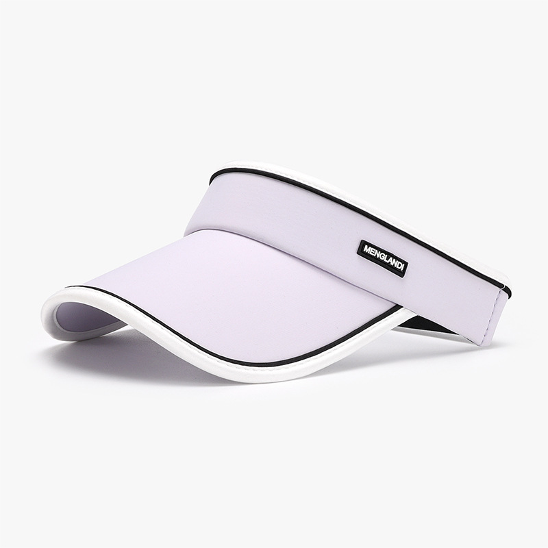 Verano al aire libre de equitación de las mujeres tapa vacía sombrero para el sol moda protección UV primavera y verano simple sombrero para el sol de seda de hielo