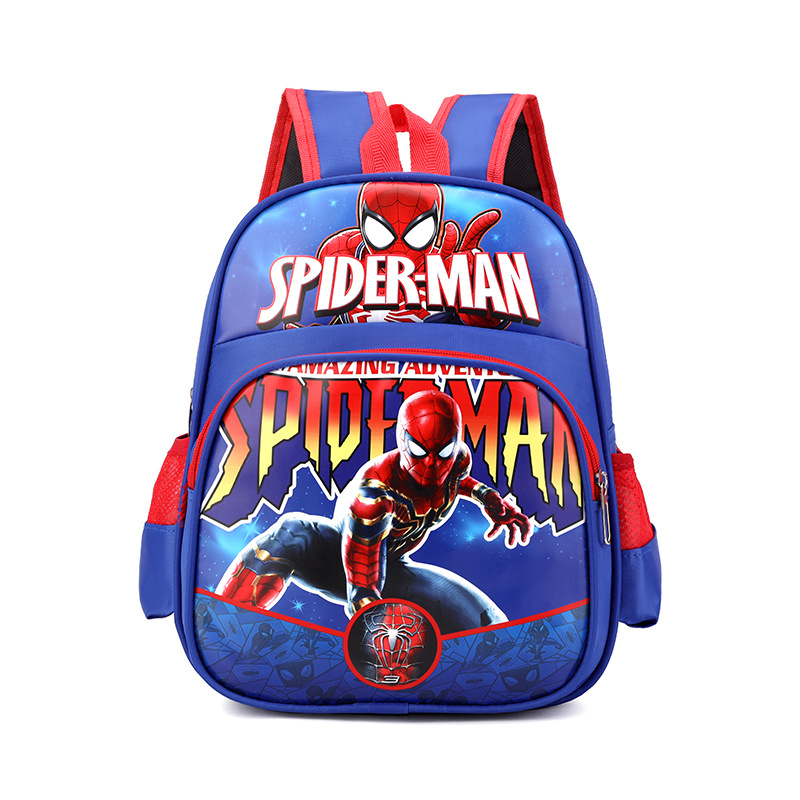 Mochilas escolares infantiles al por mayor para niños de 3-4-5-6 años, niños y niñas, mochilas de Spider-Man, ligeras y cómodas