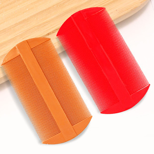 Grate Comb, Lice Comb, Ultra-Dense Teeth, Head Lice Removal, Fine-Toothed Bamboo Comb, Kidsren's Lice Egg Removal, Head Scraping Wholesale