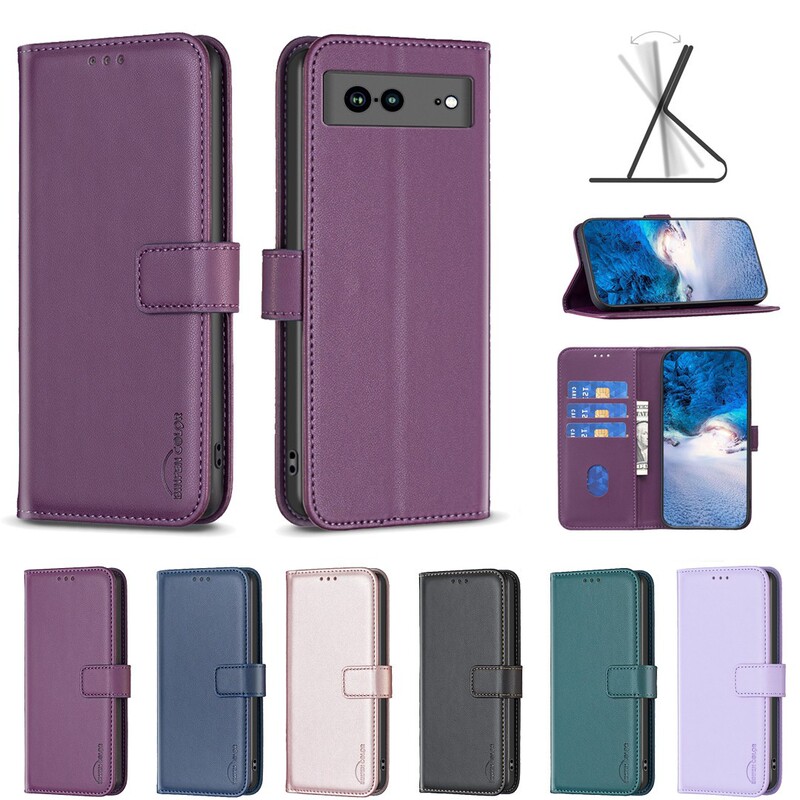 In stock wholesale for Google PIXEL7 genuine leather era cover head leather case mobile phone protective cover flip phone case