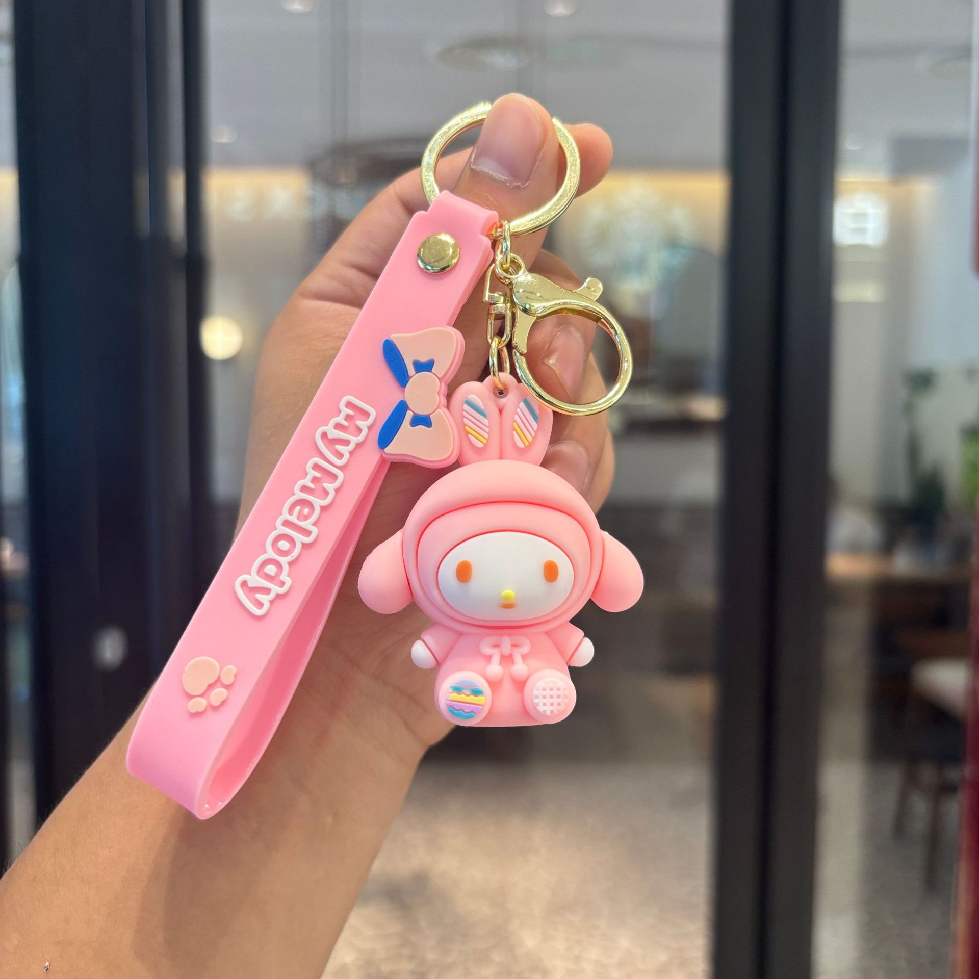 Coulomi muñeca regalo joyería muñeca Sanrio llavero bolso colgante muñeca colgante llavero llavero al por mayor