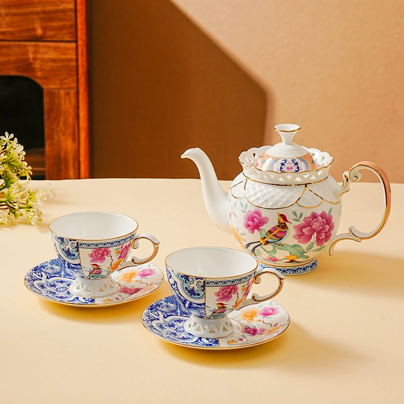 Роскошный кофейно-карантинный креативный красный (черный) чай, чайная чашка, набор, керамический ароматизированный чай, китайский стиль, европейский стиль
