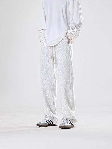 New trendy, simple, versatile, fashionable Harajuku popular Insta Japanese lazy loose thin long pants for men