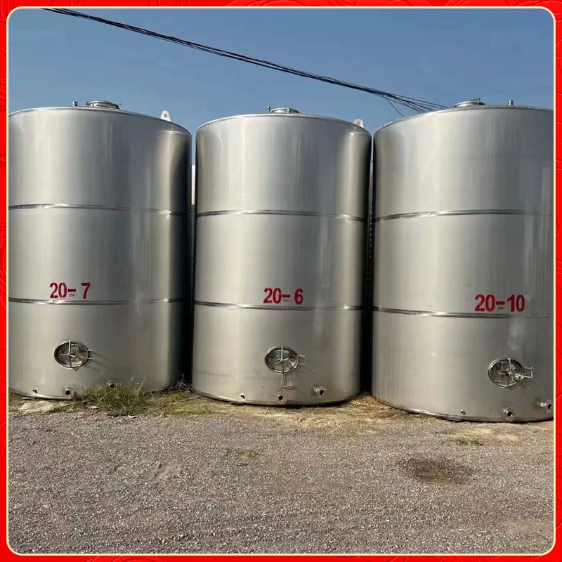 Резервуар для хранения из нержавеющей стали 304. Резервуар для вина из кубической нержавеющей стали 304. Б/у. Резервуар для хранения из кубической нержавеющей стали 20.