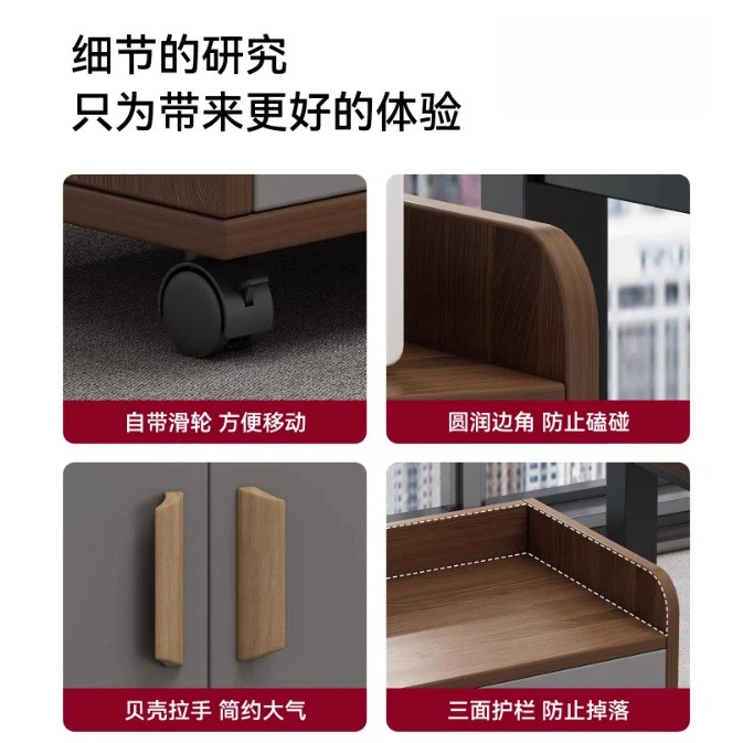 Tablero de comedor móvil tablero de té tablero de té tablero de comedor armario casero tablero pequeño gabinete de sala de estar mini gabinete bajo