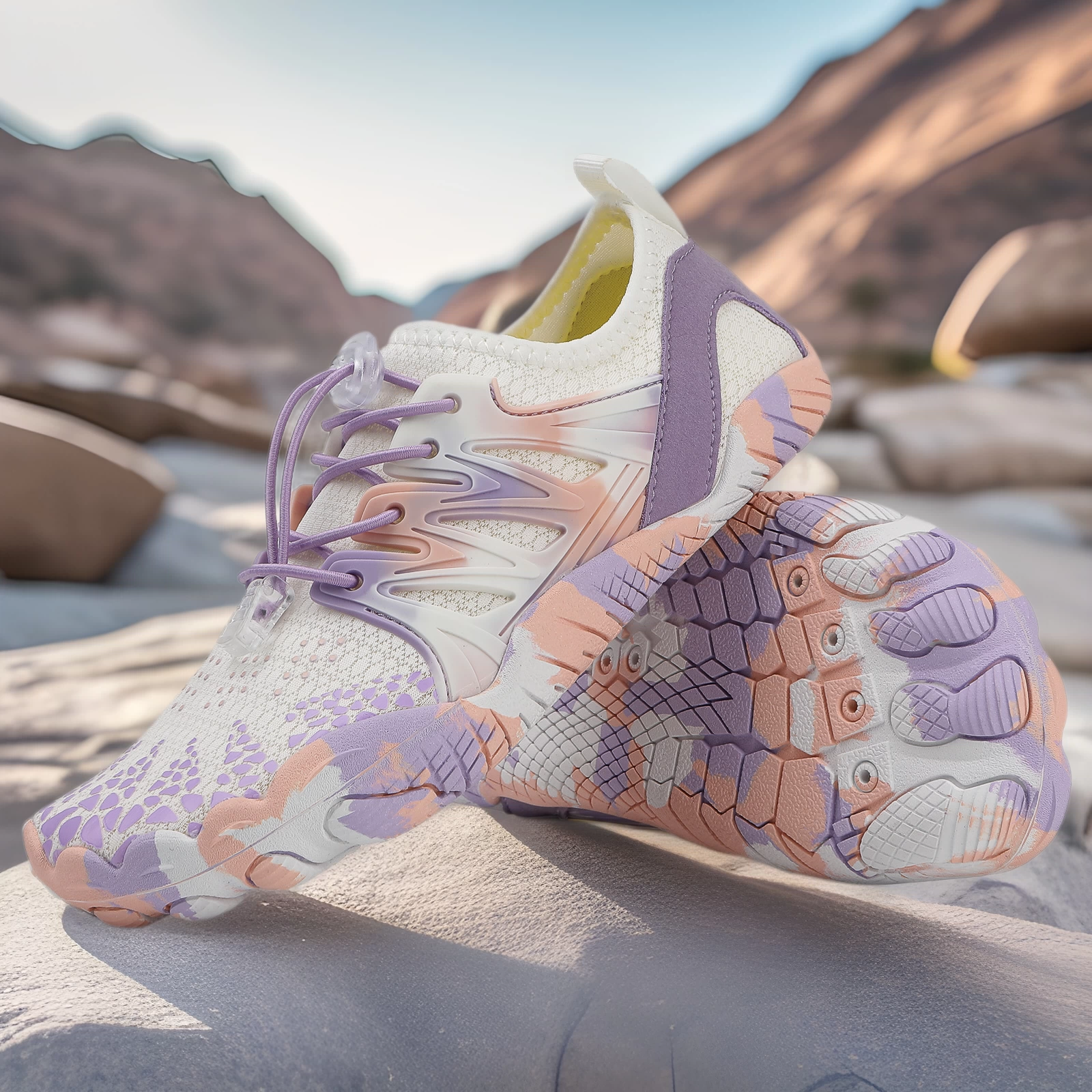 Трансграничные кроссовки для активного отдыха на воде, обувь для пар для занятий йогой и фитнесом, обувь для плавания и прогулок по пляжу, пятипалые кроссовки для походов и альпинизма, нескользящие