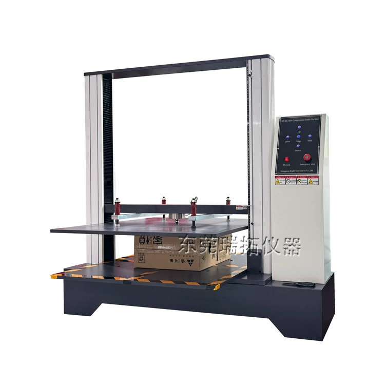 Гофрированная картонная коробка для испытания на сжатие машина картонная коробка для испытания прочности на сжатие тестер картонная коробка для испытания кода