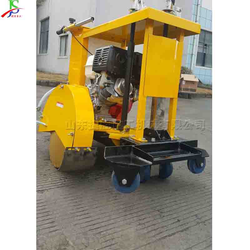 máquina de corte de ranura circunferencial de carreteras de tipo manual para equipos de corte circular y máquina de corte de costura para tratar cubierta de pozo dañada