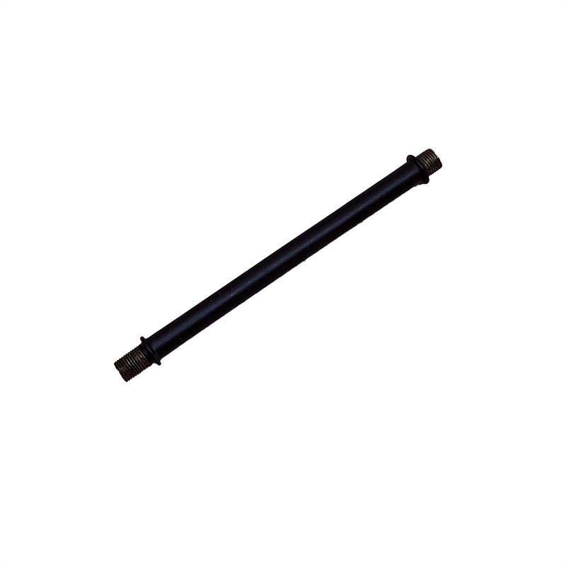 Tubo de cabezal alargado al por mayor accesorios de iluminación de dientes exteriores lámpara de riel poste fijo tubo de diente hueco accesorios de lámpara de candelabro