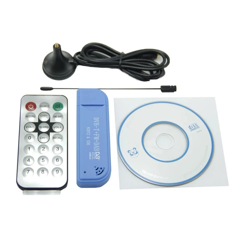 USB 2.0 цифровой DVB-T+DAB+FM+SDR тюнер-координатор конвертер