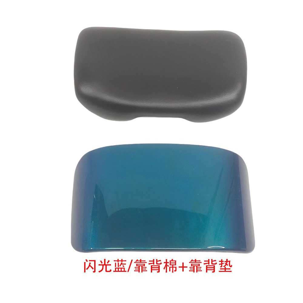 Little Turtle King Backrest Sponge Pad + Backrest Cushion for Electric Scooters, Delivery Bikes, Xiaodao, Aima, Tailg Backrest Adhesive