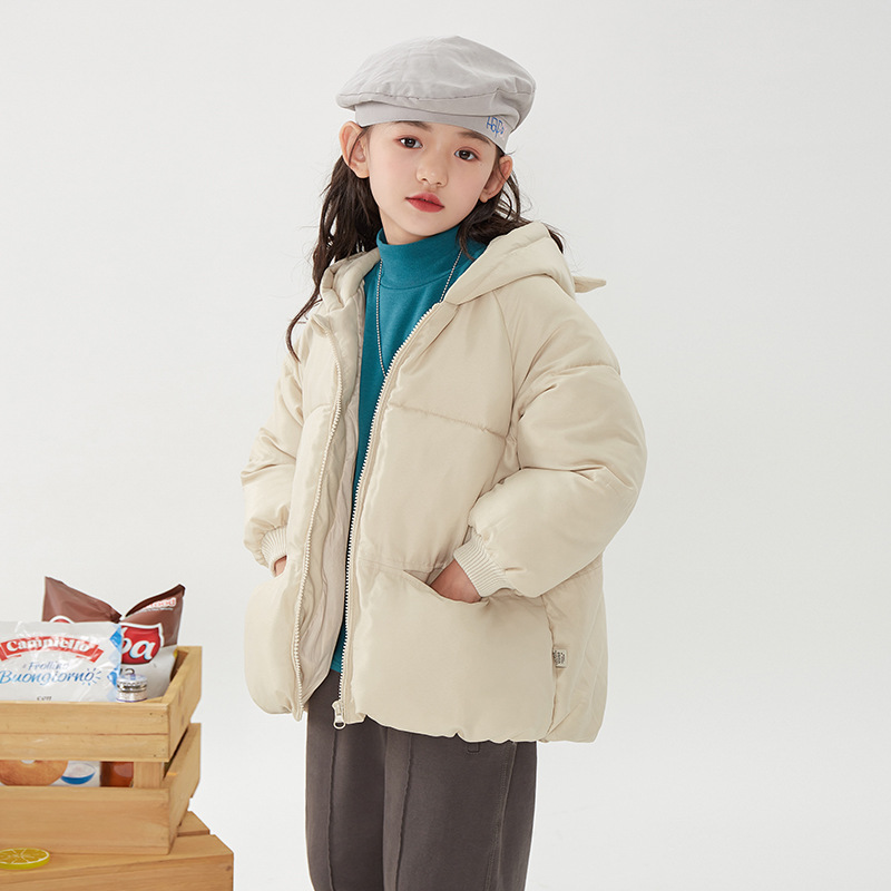 2024 New Baby Chaqueta acolchada de algodón para niños Estilo coreano Chaqueta de invierno para niños Chaqueta acolchada de algodón para niñas Chaqueta acolchada de algodón para niños al por mayor