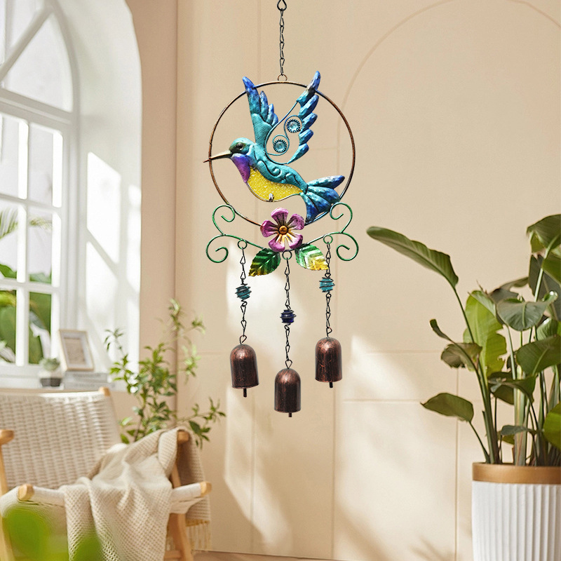 이첸 벌새 벨 펜던트