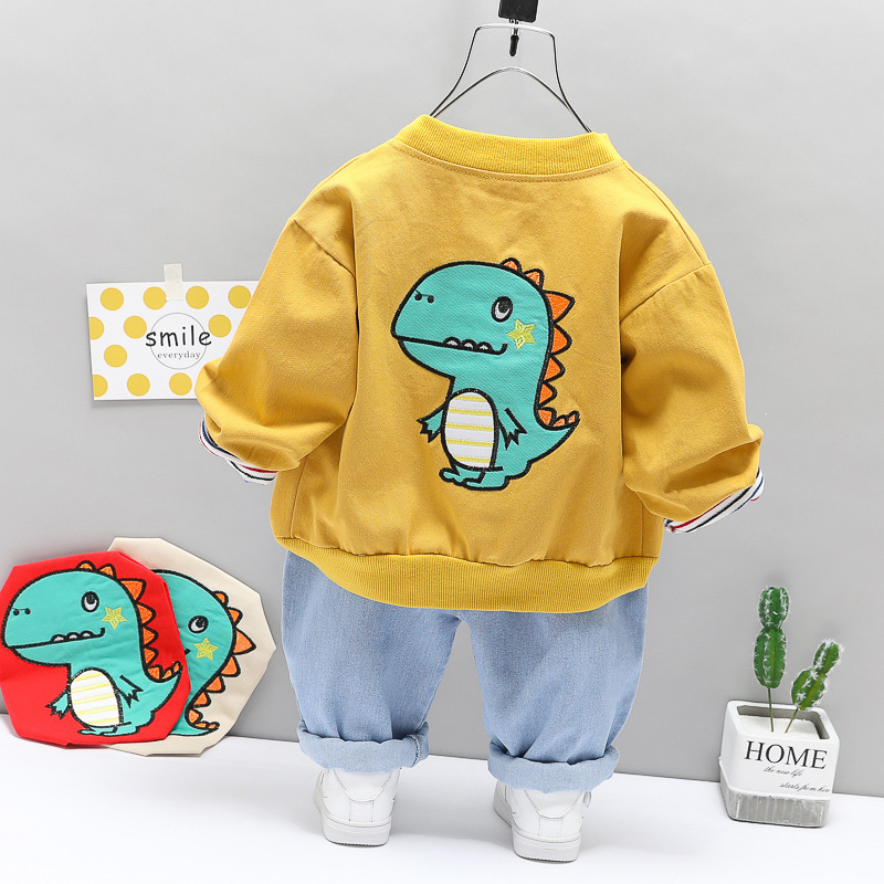 Décontractée Lettre Dinosaure Coton Garçons Vêtements Ensembles display picture 1