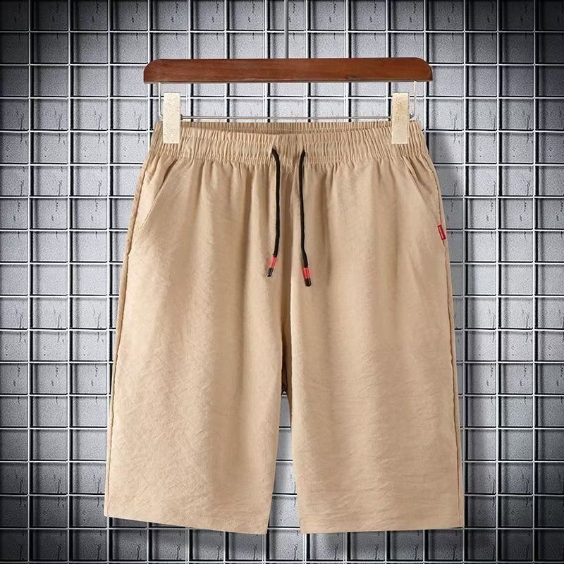 Pantalones casuales de hombre, de pierna recta, modernos, deportivos, de verano, estilo artístico, holgados, de marca, de secado rápido.