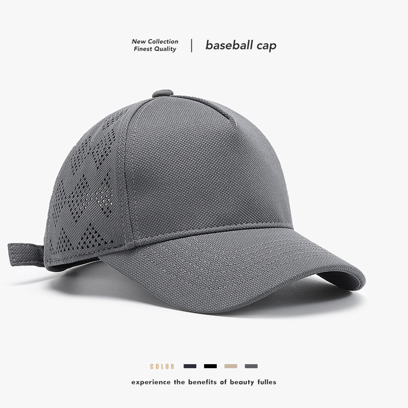 Summer breathable quick dry baseball cap for men and women