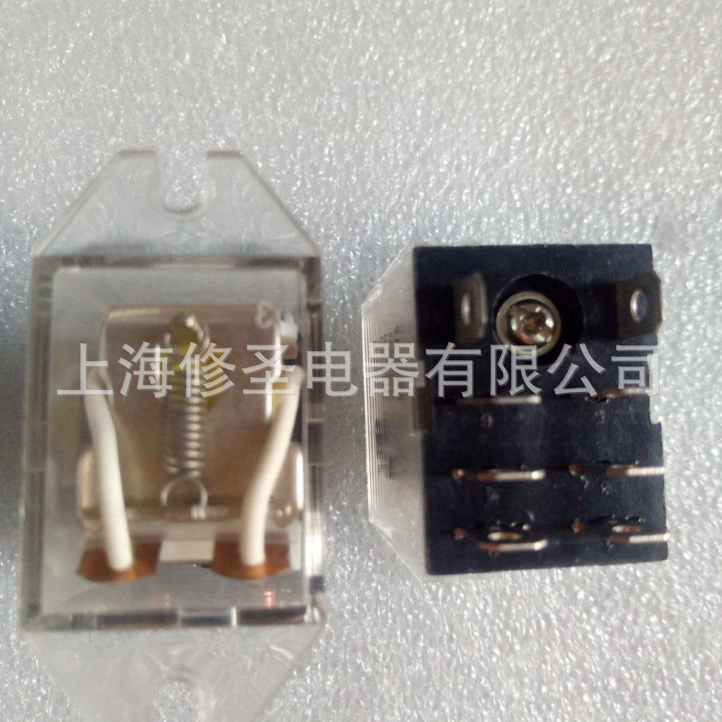 电动门卷帘门8脚电磁继电器VE-R02 2Ca3 10A/AC220V 250VAC 28VDC
