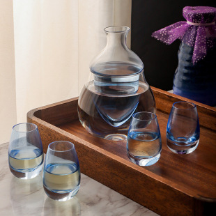 Japanese Creative Oriental Sasaki Glass Japanese Sake Cup Sake Pot Cold Wine Pot Ice Wine Pot Wine Warming Wine Pot