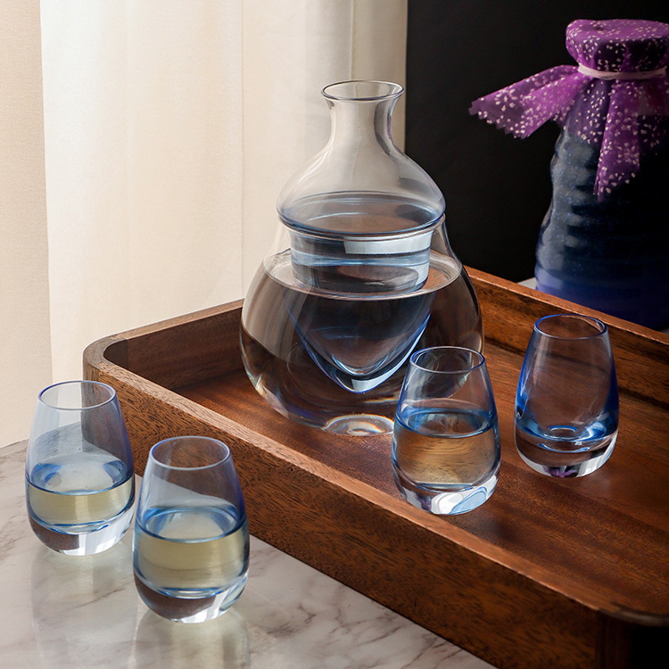 日本创意东洋佐佐木玻璃日式清酒杯清酒壶冷酒壶冰酒壶酒器温酒壶
