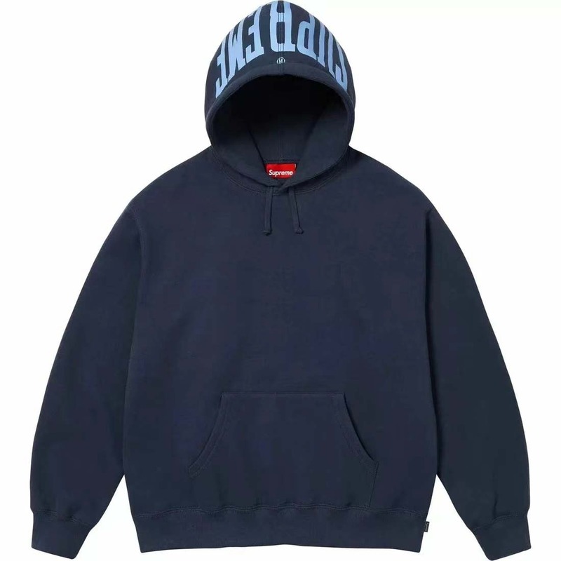 24FW Arc Crewneck Hooded Sweatshirt美式街头潮牌字母刺绣卫衣|undefined