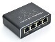 Network adapter / 1 input 4 outputs