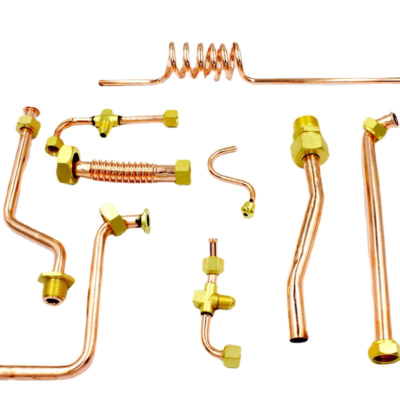 Fuente de horno de calefacción de cobre y latón/horno montado en la pared/caldera eléctrica/compresor/accesorios de tubería de calentador universal