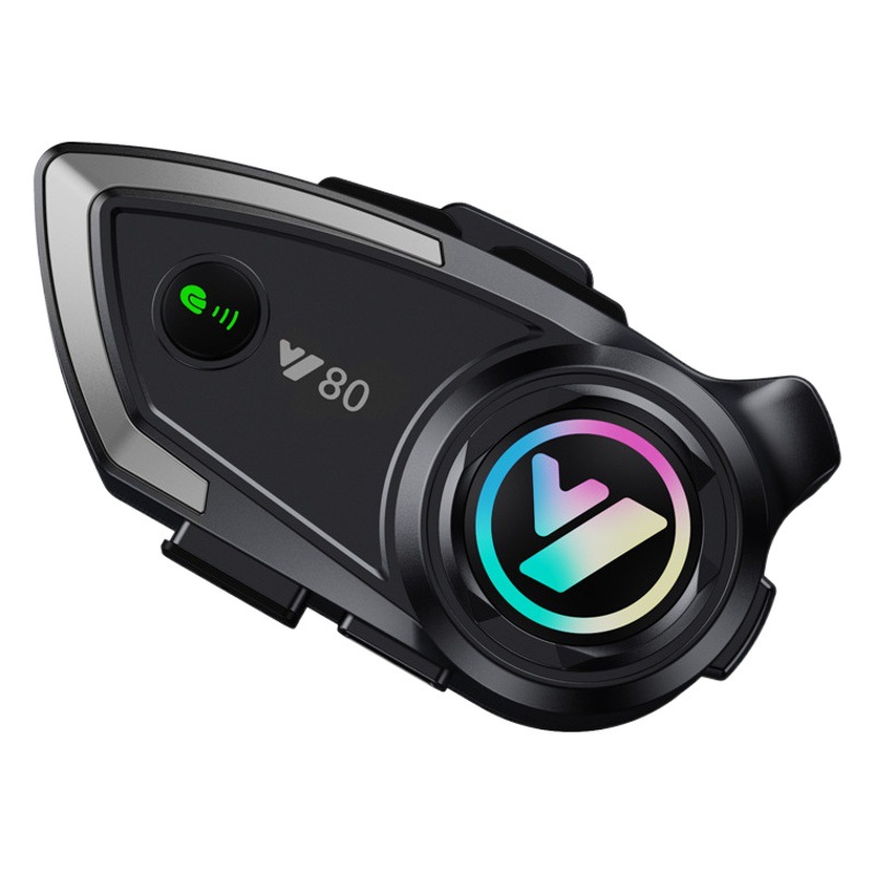 Y80 casco auricular Bluetooth EQ efecto de sonido subwoofer impermeable a prueba de polvo casco de la motocicleta auriculares Fuente de fábrica