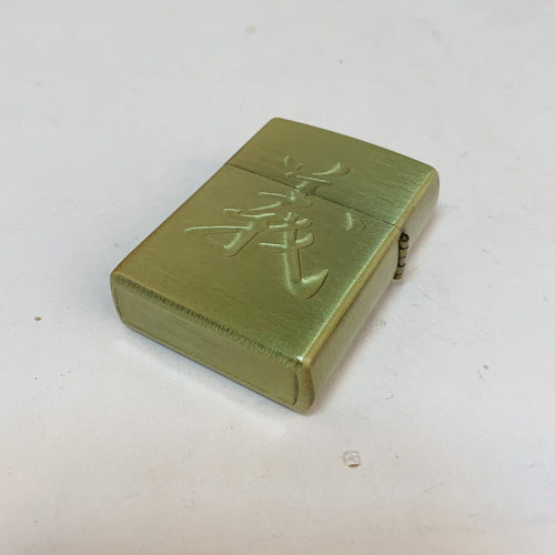 Guan Gong embossed bronze 3067 kerosene metal windproof double-sided carved retro lighter wholesale