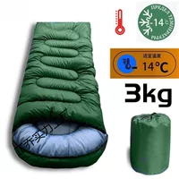 0ra 3kg Расширенный и утолщенный морозостойкий спальный мешок, зимний одиночный аварийный спальный мешок для взрослых, портативный обеденный перерыв, осенний альпинизм