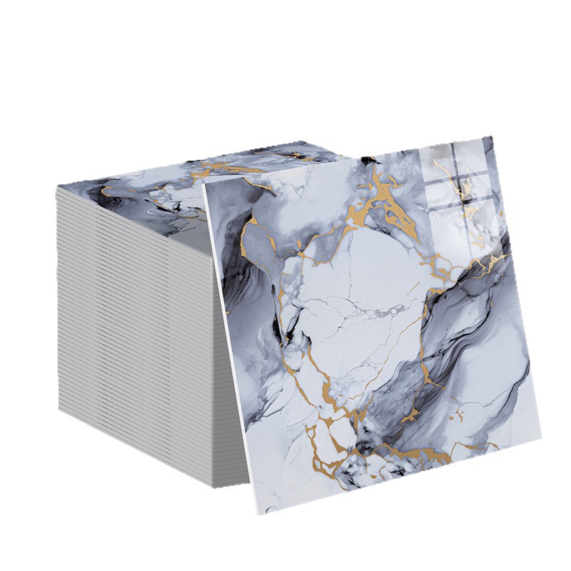 Transfronterizo especial para imitar azulejos de mármol pegatinas de pared autoadhesivas decoración impermeable a prueba de agua pegatinas de pared imitación a prueba de humedad