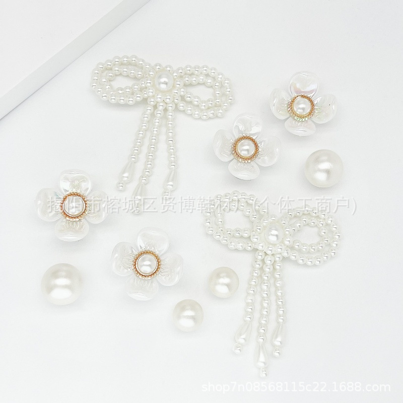 クロスボーダー 2025 下駄靴花装飾アクセサリー PVC ソフトプラスチック DIY 靴バックル卸売工場直接供給|undefined