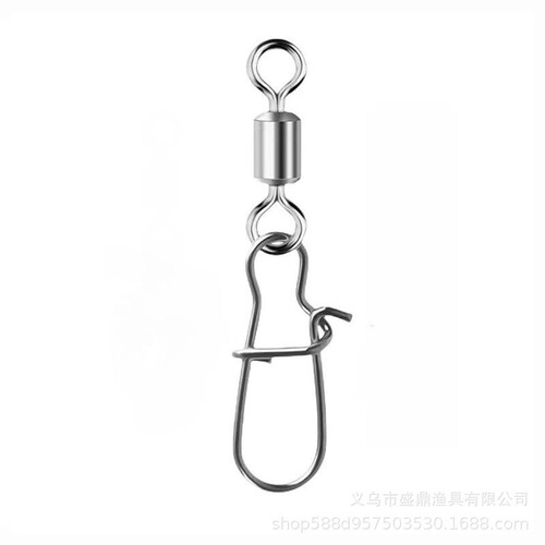 Eight-character ring connector American style turning ring enhanced fishing gear pin lures 5-grid box Fishing gear accessories