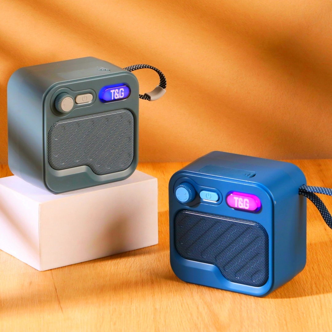Transfronterizo nuevo TG701 tarjeta de altavoz Bluetooth subwoofer portátil al aire libre regalos de moda TWS pareja de sonido