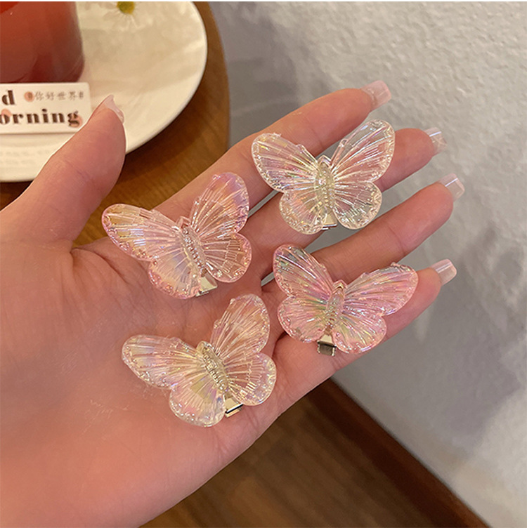 Cute Butterfly Arylic Hair Clip display picture 1